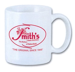 White Mug Smiths Logo