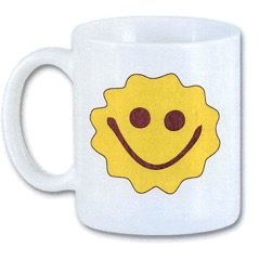 Smith's Smiley White Mug